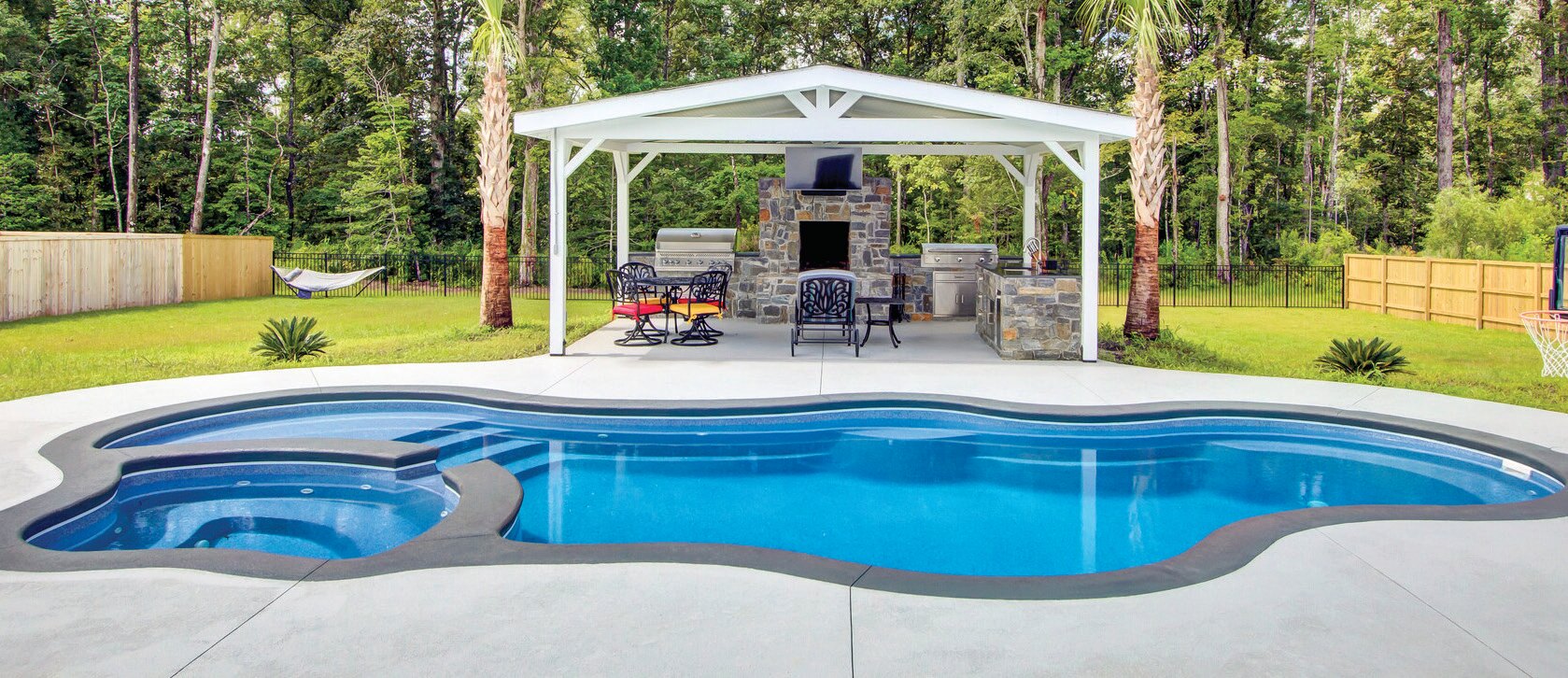 Fiberglass pool installation — Eastern Shore Maryland