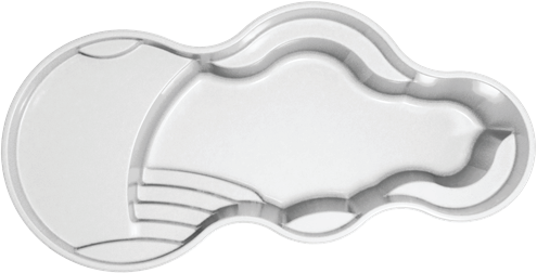 Axiom 16 fiberglass pool shape