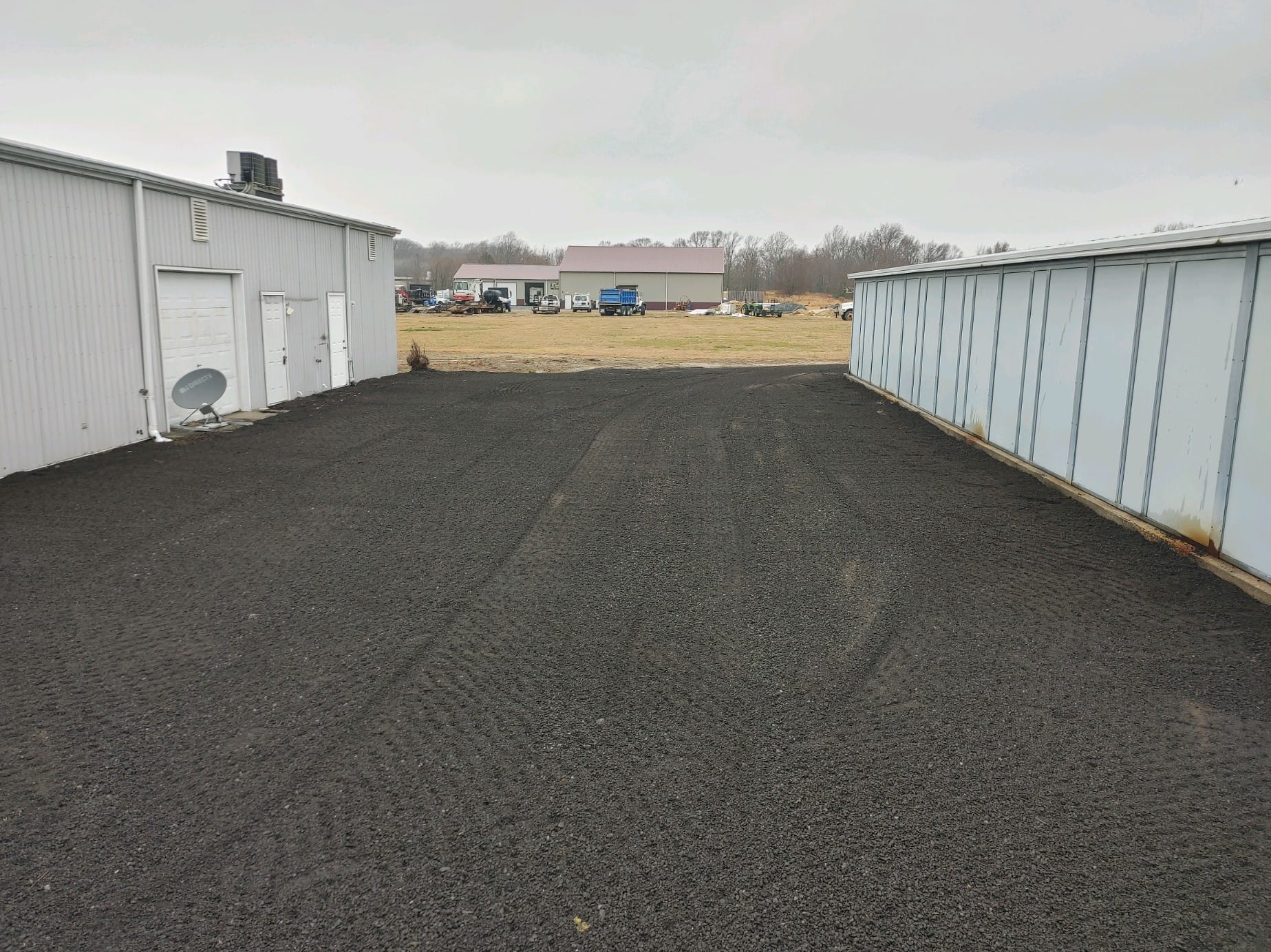 industrial-lot Driveway Installation